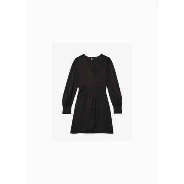 Robe courte noire femme - The kooples