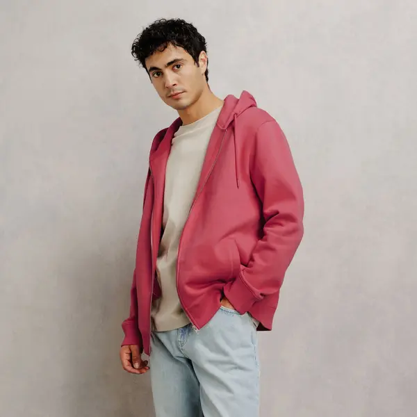 Sweat à capuche zippé