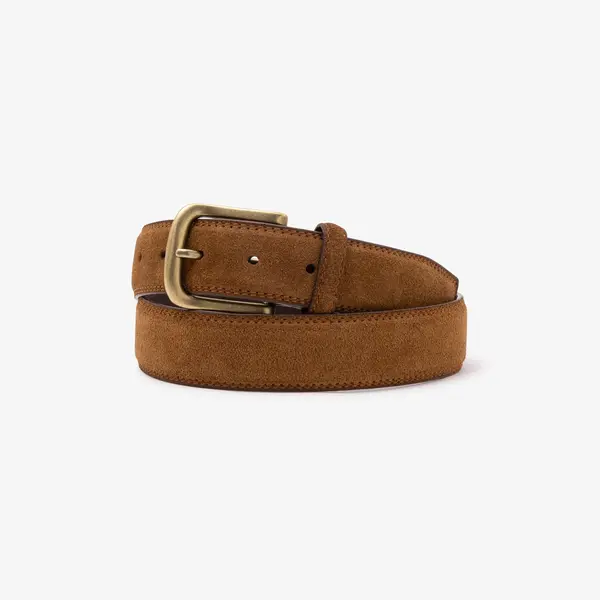 Ceinture cuir suédé