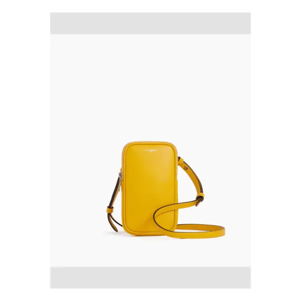Etui téléphone Emile en cuir grainé - Le Tanneur