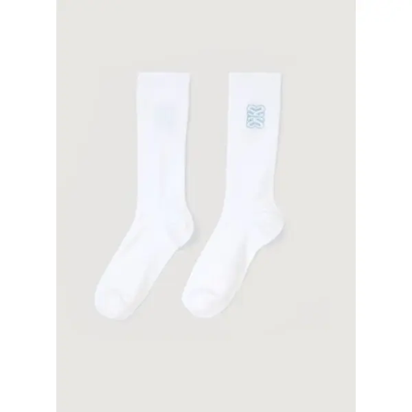 Chaussettes brodées - Sandro