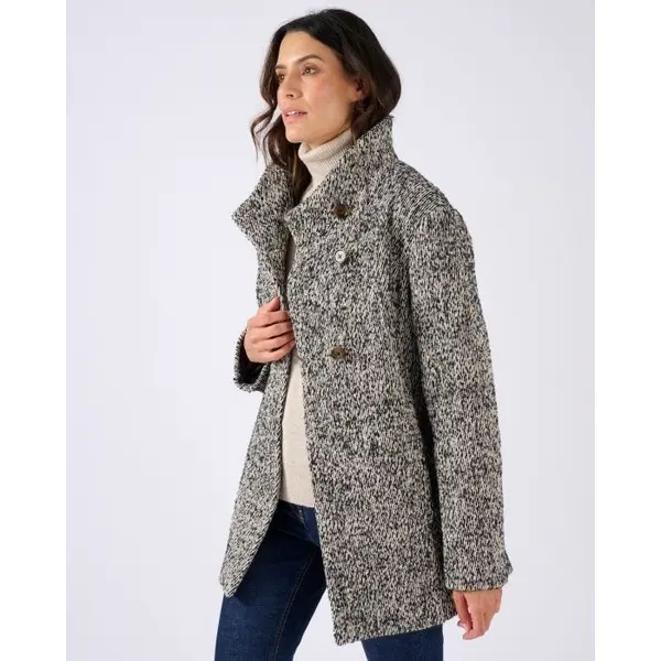 Manteau mélange laine Thermolactyl