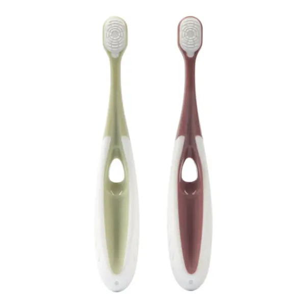 2 brosses à dent d'apprentissage Vert Et Mauve - Maxi-Cosi Corbeil