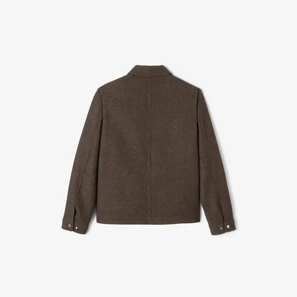 Blouson col chemise pressionné