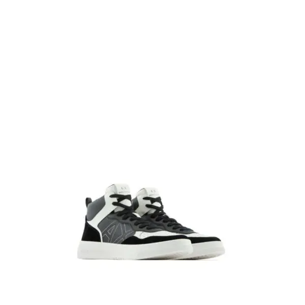 Baskets noires + homme noir - Armani