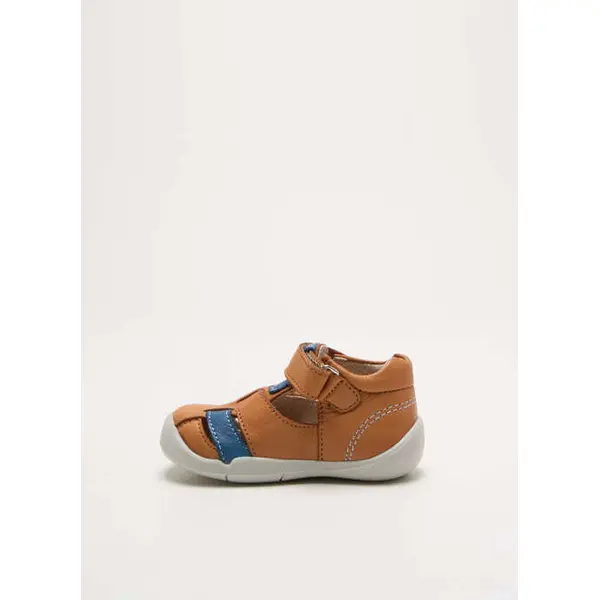 Sandales/nu Pieds Kickers Marron Bout Rond