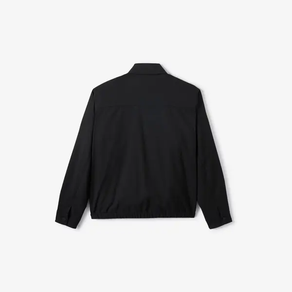 Veste zippée col chemise