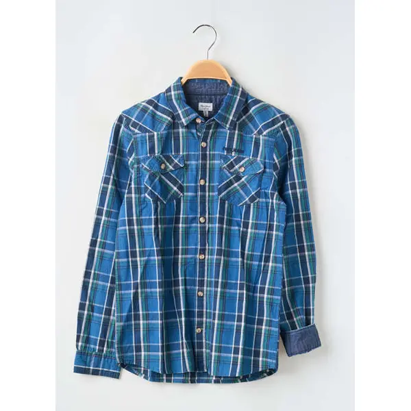 Chemise Manches Longues Pepe Jeans Bleu