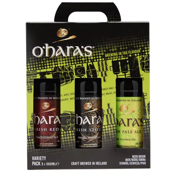 Coffret O'hara's 3 bières 3x50cl