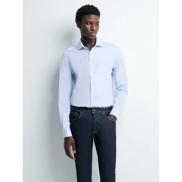 Chemise slim unie Induo