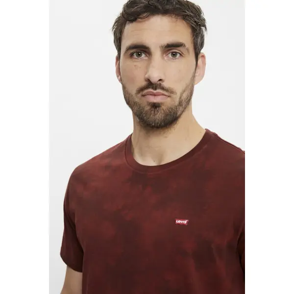 T-shirt original bordeaux uni