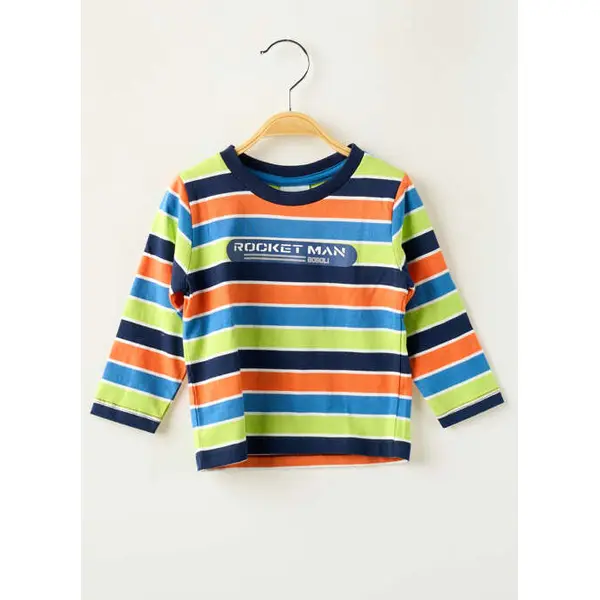T-shirt Boboli Bleu Manches Longues