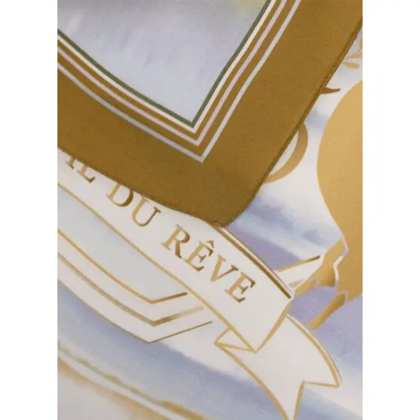 Yves delorme - foulard en soie multicouleurs, 180 ans - Yves Delorme