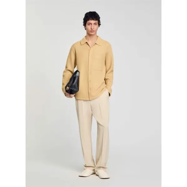 Chemise oversize en maille - Sandro