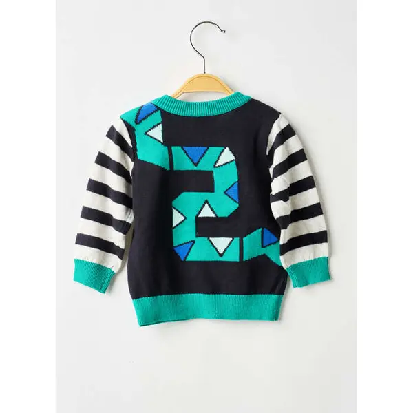 Pull Catimini Noir Manches Longues