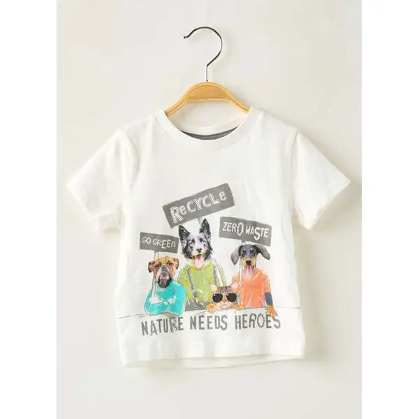 T-shirt Boboli Blanc Manches Courtes