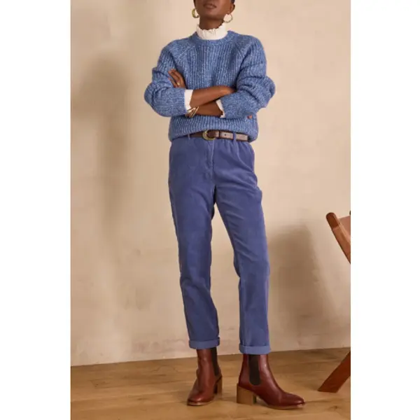 Pantalon chino SABIL en velours - Maison 123 Talange