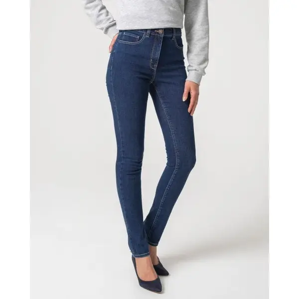 Jean slim taille haute Perfect Fit by Damart