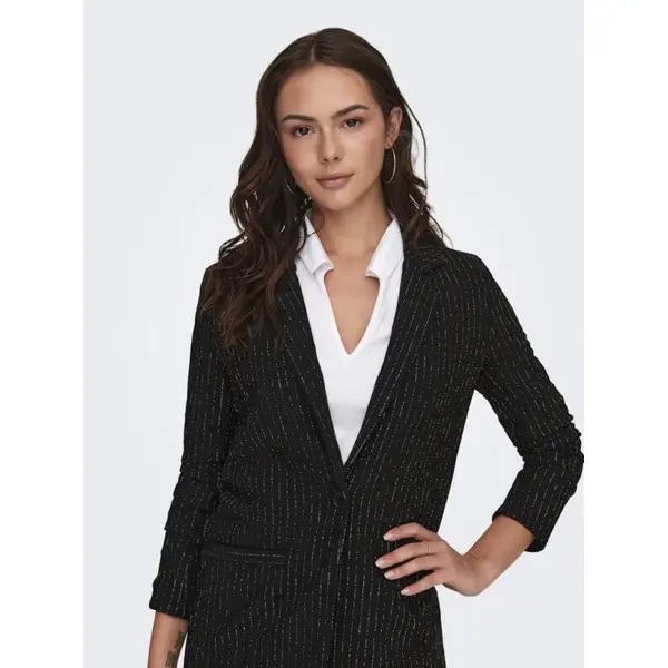 BLAZER NOIR BRILLANT CHIC PAILLETE POUR FEMME DU S AU XXL JDY