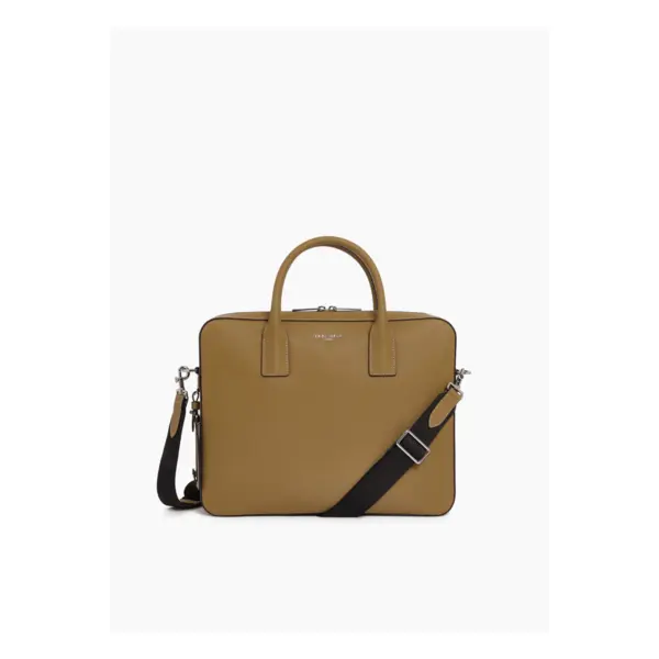 Porte document slim 14" Emile en cuir signature T - Le Tanneur