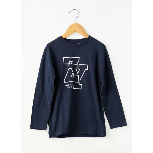 T-shirt Zy Bleu Manches Longues
