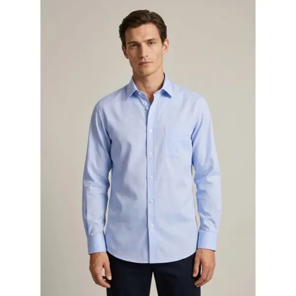 Chemise col Figaret en façonné uni - Figaret