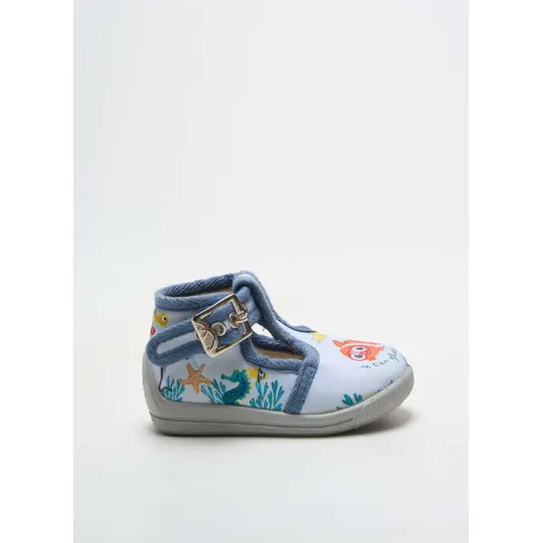 Chaussons/pantoufles Bellamy Bleu Bout Rond