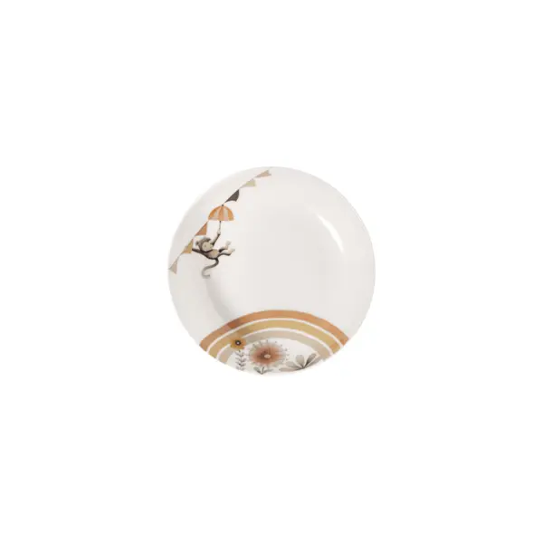 Boho kids Roar like a lion - assiette creuse pour enfant, Ø 19 cm, multicolore - Villeroy & Boch