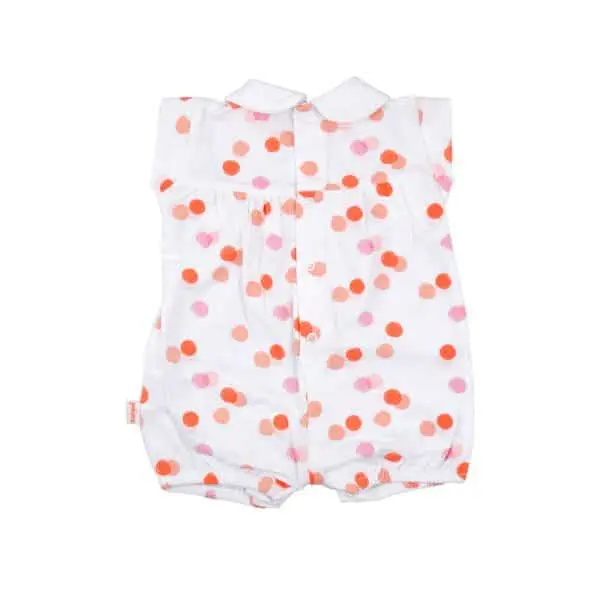 BARBOTEUSE BLANCHE BONBON BEBE FILLE BABYBOL 1 -12 Mois