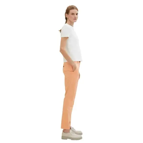 PANTALON CHINO CORAIL FEMME TOM TAILOR