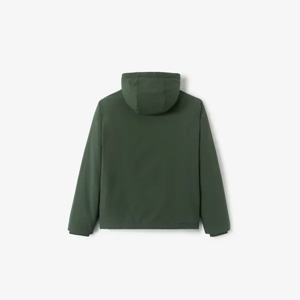 Blouson à capuche doublé en sherpa