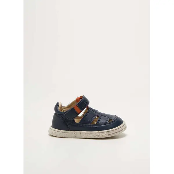 Bottillons Kickers Bleu Bout Rond