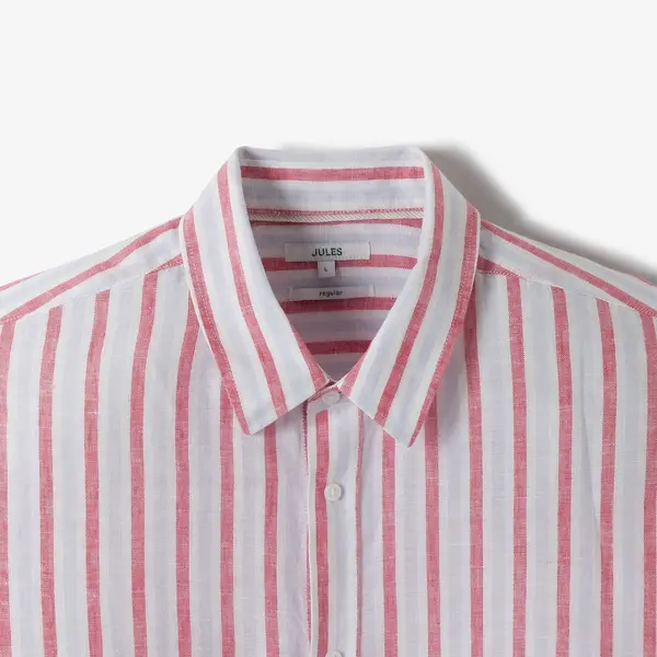 Chemise 100% lin rayée