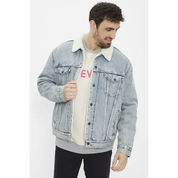 Veste sherpa Trucker
