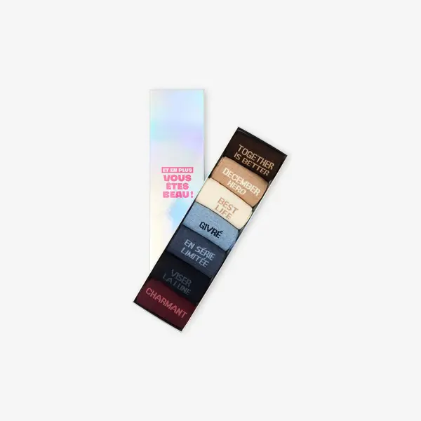Coffret 7 paires de chaussettes fantaisies