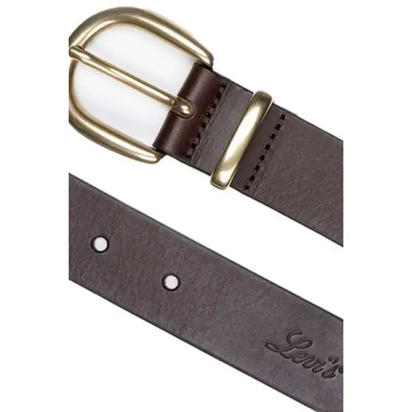 Ceinture Phoebe cuir marron