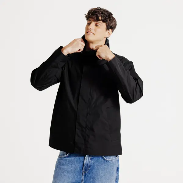 Parka courte waterproof à capuche