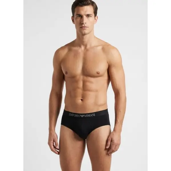 Briefs nero/nero/nero man - Armani
