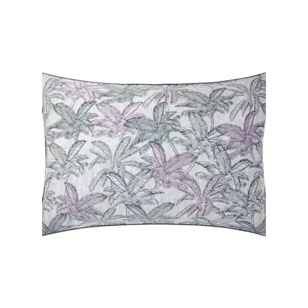 BOSS Home - Taie d'oreiller en satin de coton, Palm Grove - Yves Delorme