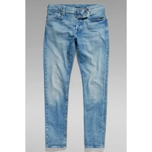 Jeans 3301 slim bleu moyen