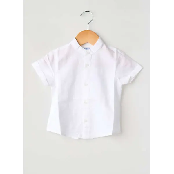 Chemise Manches Courtes Mayoral Blanc