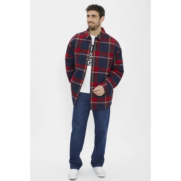 Veste ingleside overshirt à carreaux