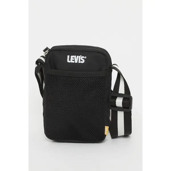 Mini pochette Gold Tab noire