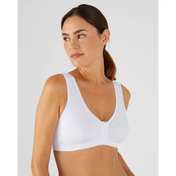 Soutien-gorge sans armatures ouvert devant