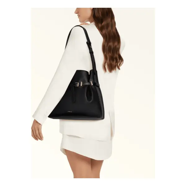Aura m drawstring - vitello keria - Furla
