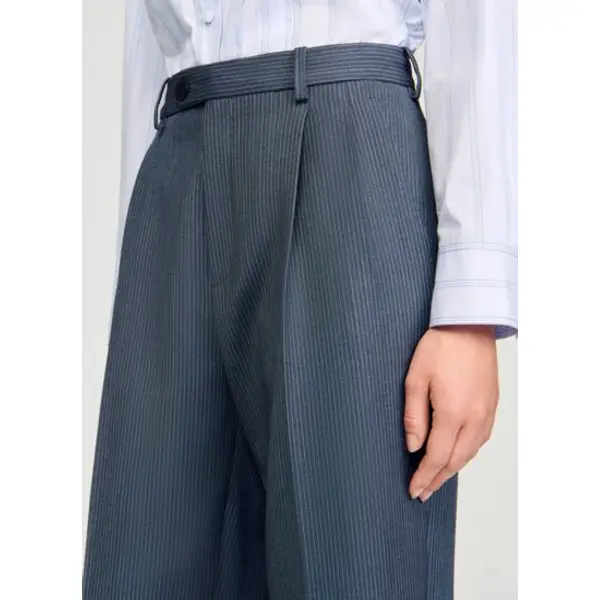 Pantalon rayé - Sandro
