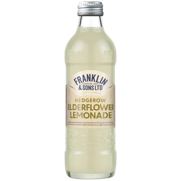 Boisson Pétillante aux Citrons et Fleurs de Sureau Franklin & Sons 275ml