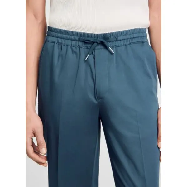 Pantalon droit élastiqué - Sandro