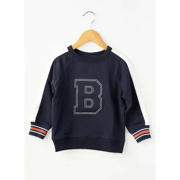 Sweat-shirt Zy Bleu Manches Longues