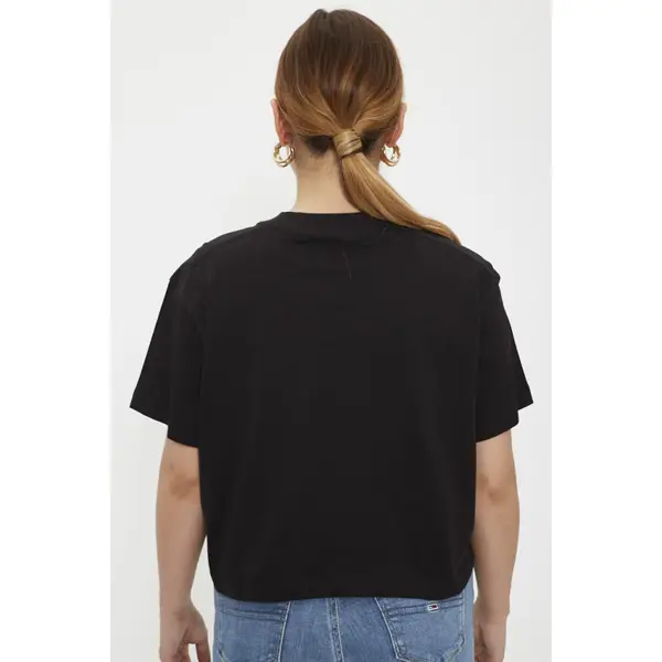 T-shirt noir oversize